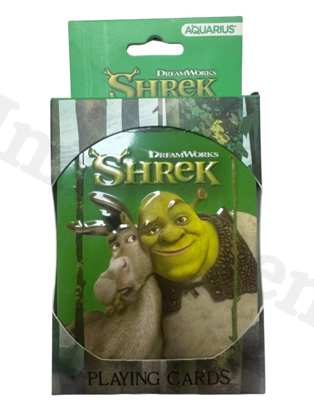 Aquarius DreamWorks Shrek Playing Cards Deck with Metal Storage Tin Green NWB